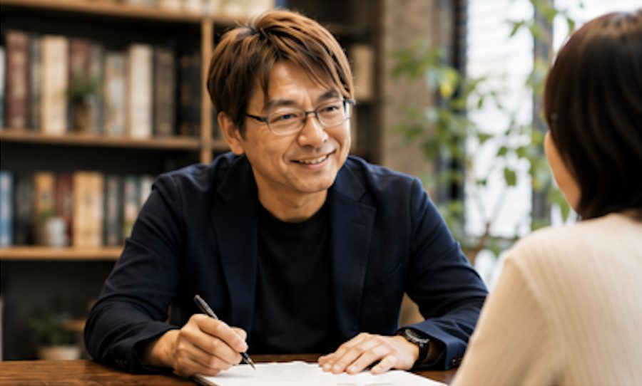 行政書士の相談シーン